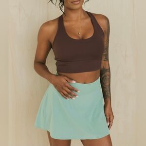 5 For $25✨️Womens Size Small/Medium Turquoise Green Skort Athletic Workout Shirt